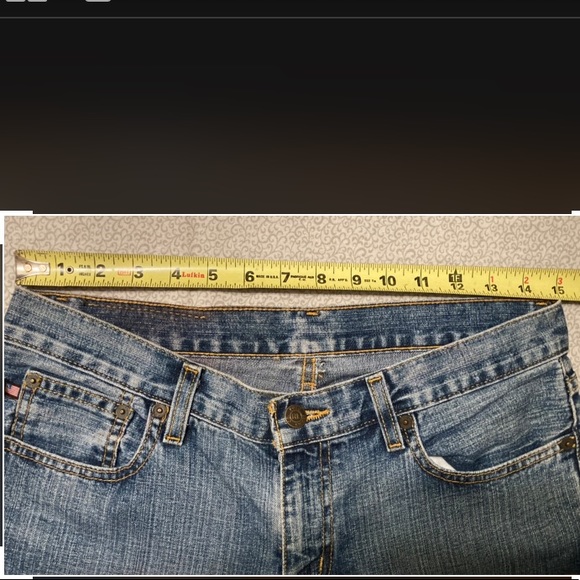 Vintage/Retro Ralph Lauren Lace Up Signature Jeans, Size: 6 - Picture 8 of 8